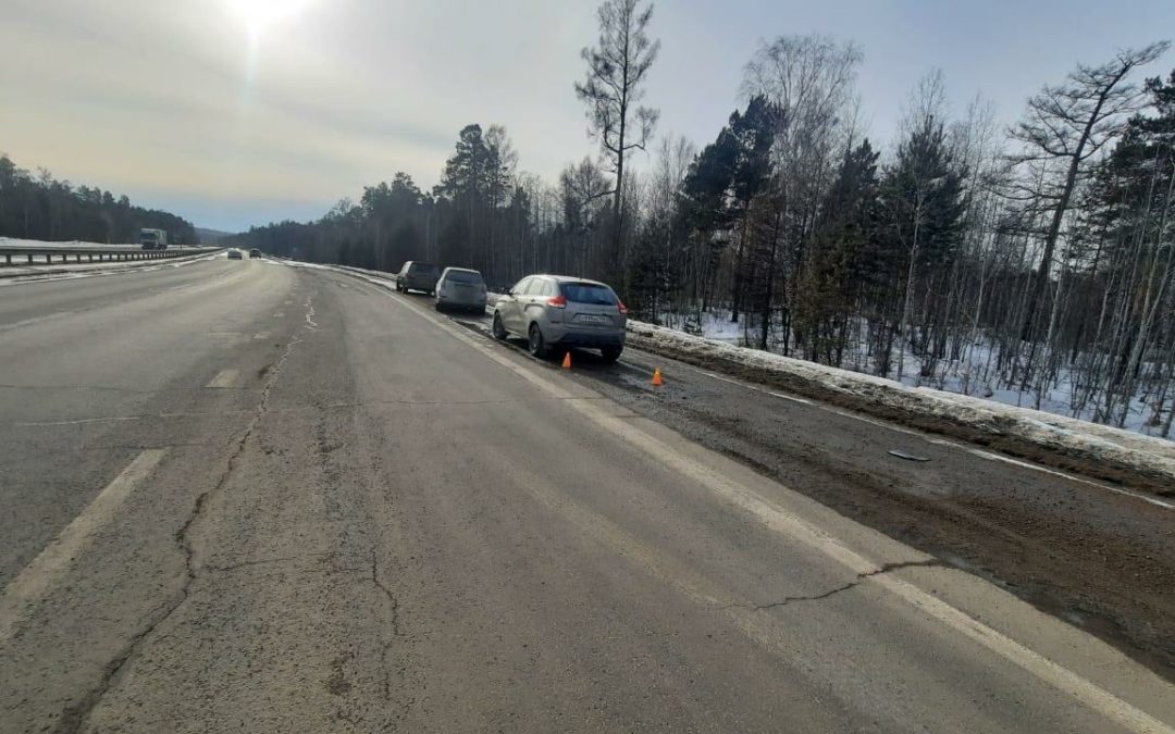На прошлой неделе в дтп в Ангарске пострадал один человек