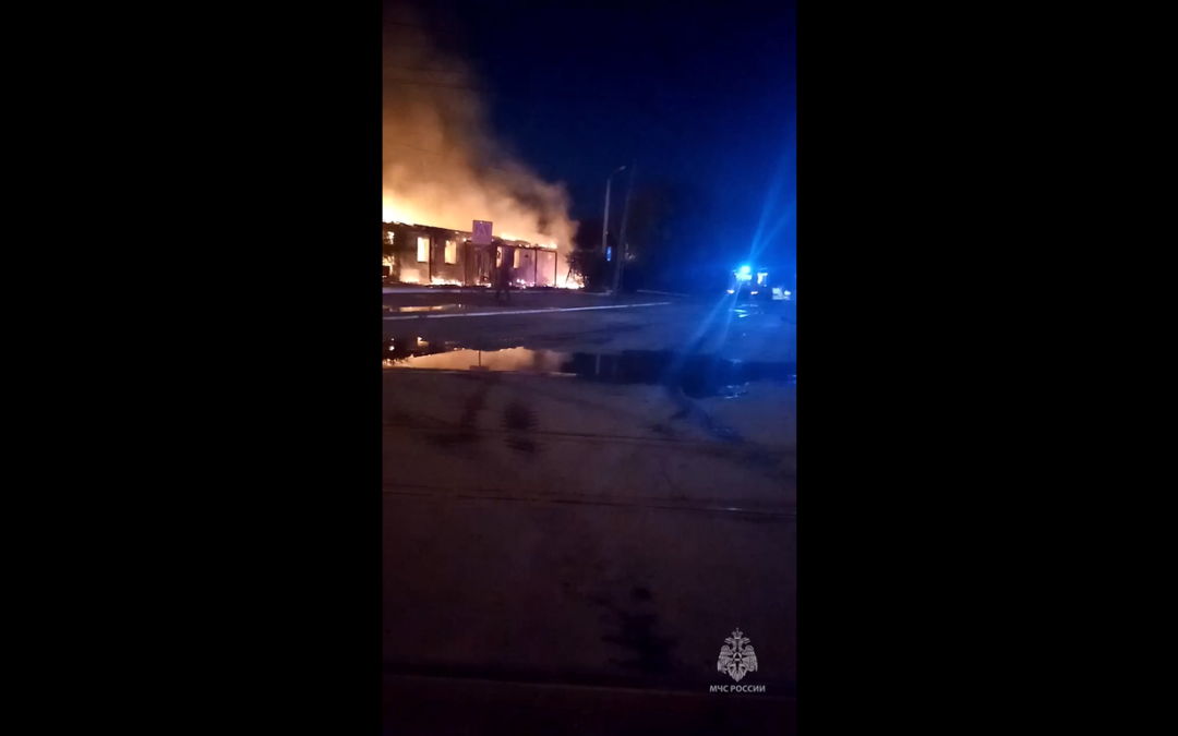 В одном из кафе Усолья-Сибирского произошел пожар