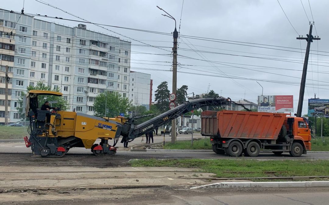 В Ангарске продолжается комплексный ремонт дорог