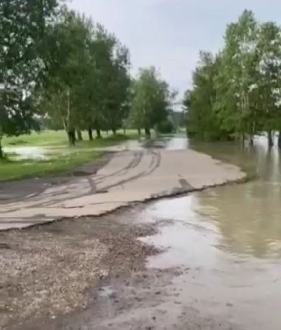 Данные по уровню воды в реке Китой на 7 июля