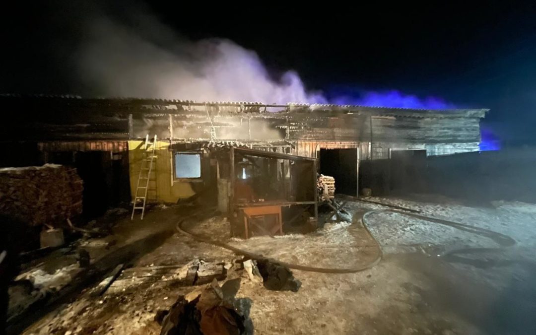 Пенсионерка погибла на пожаре в поселке Усть-Ордынский