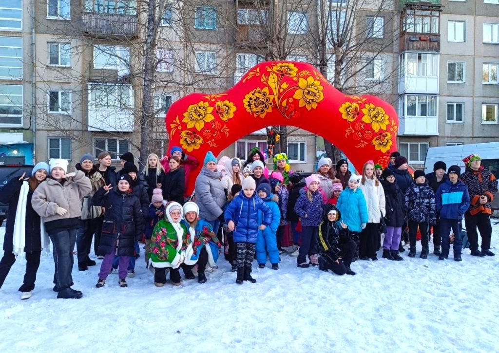 Масленичные гуляния проходят в Ангарском округе 