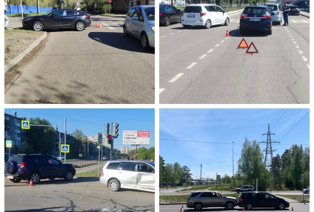 Сводка дорожно-транспортных происшествий за неделю в Ангарске