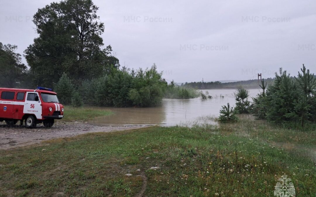 В Ангарске выпали сильные осадки