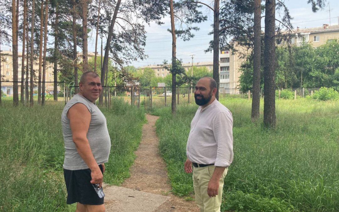 Новый спортивный парк в Ангарске