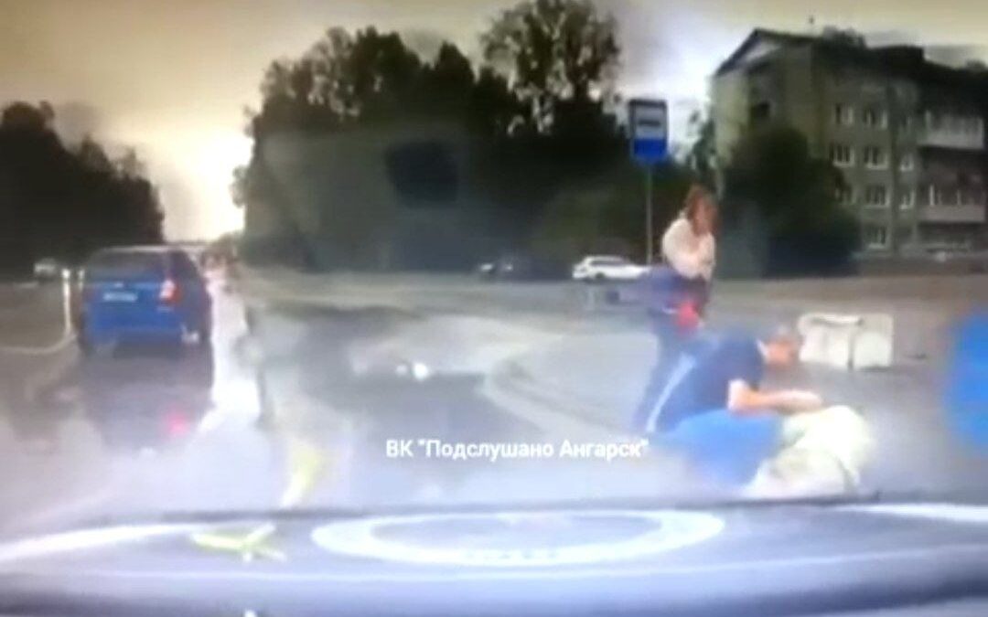 В Ангарске сбили женщину