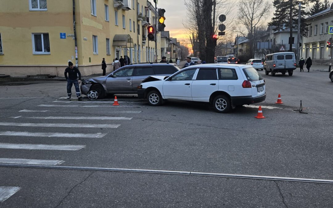 ДТП в Ангарске на прошлой неделе