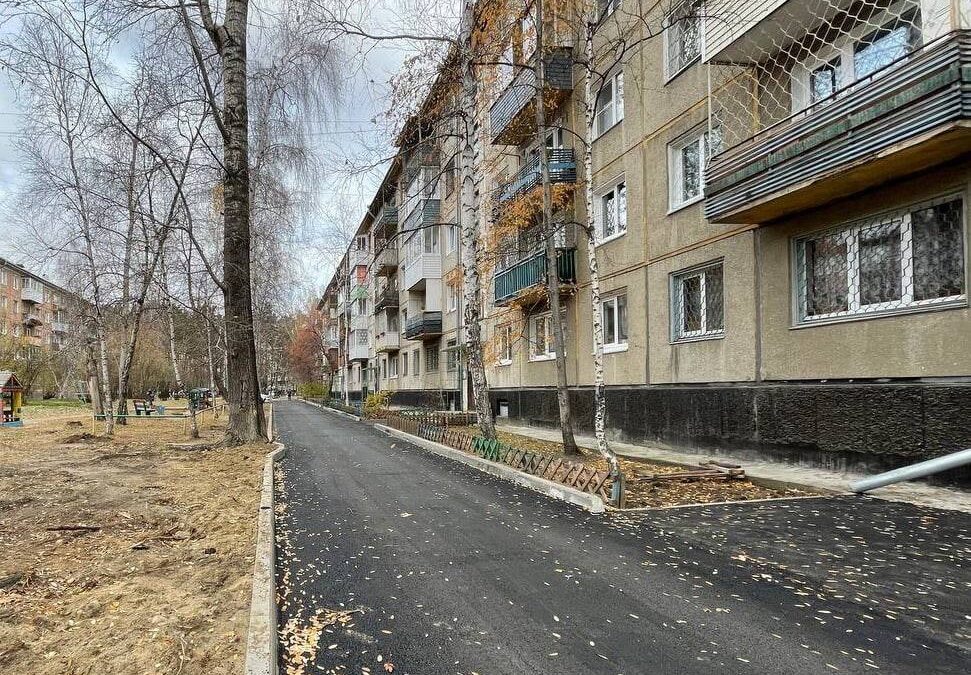 Ремонт дворовых проездов в Ангарске