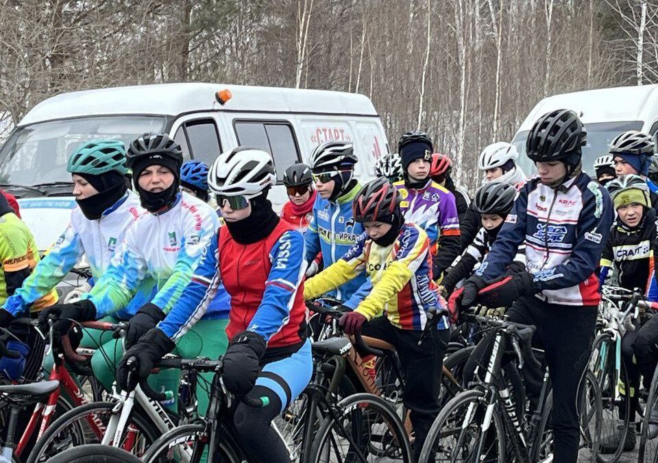 В Ангарске прошло первенство по велоспорту