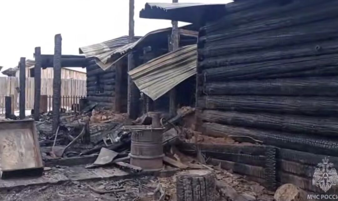 В Иркутской области четыре человека погибли при пожаре