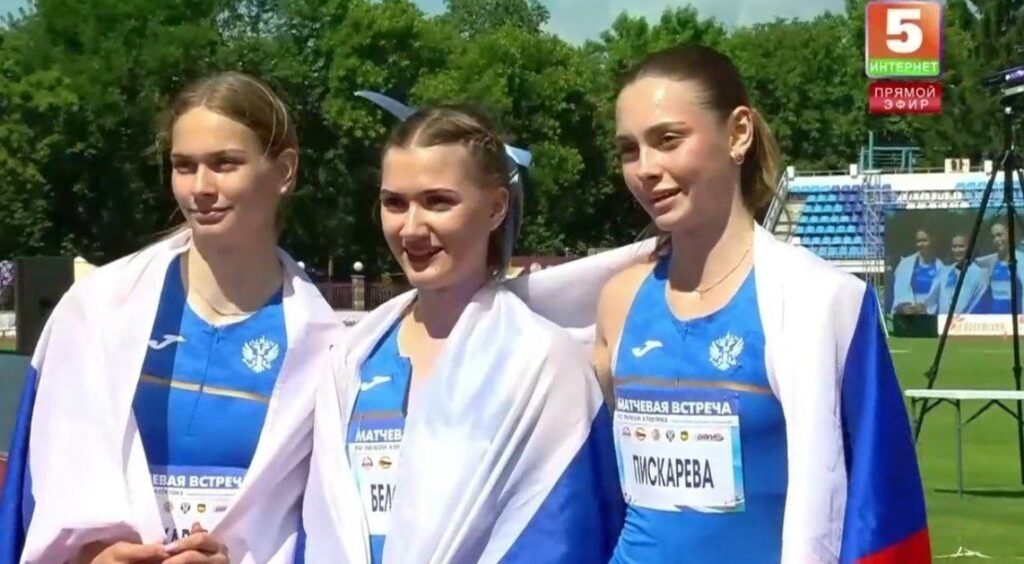 Ангарская спортсменка завоевала две бронзовые медали на Матчевой встрече по легкой атлетике