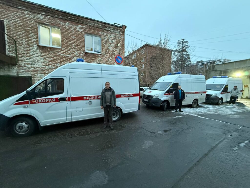 В Ангарской горбольнице новые машины скорой помощи 
