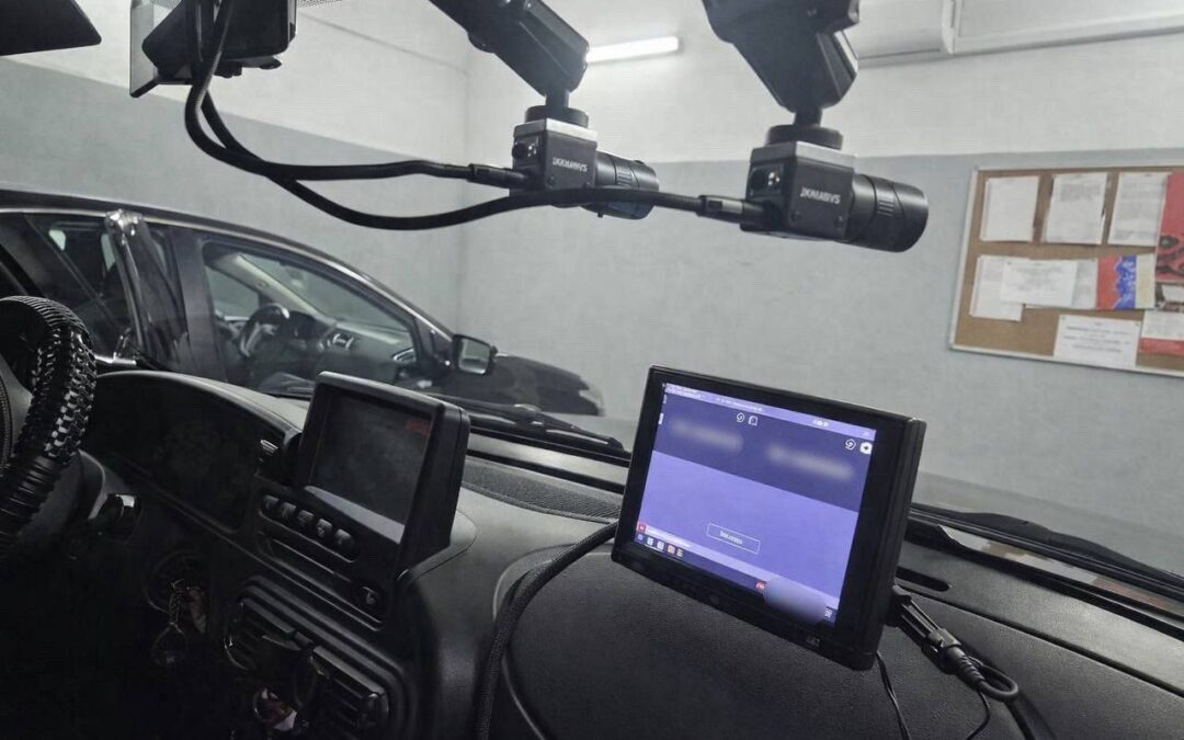 В Ангарске курсирует автомобиль с первым мобильным комплексом «Дозор-М»