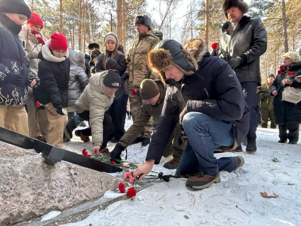 В Ангарске почтили память героев, павших в Афганской войне