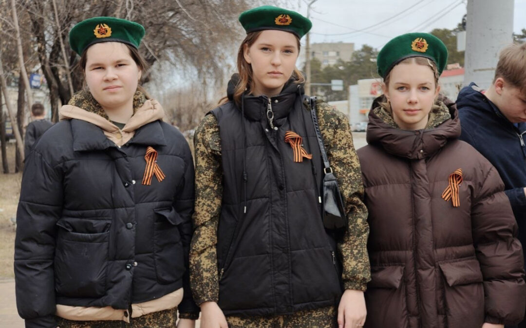 В Ангарске стартовала акция «Георгиевская ленточка»