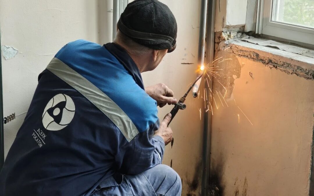 Ремонт в Ангарской городской больнице продолжается