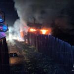 В результате пожара в Большом Луге погибли два человека
