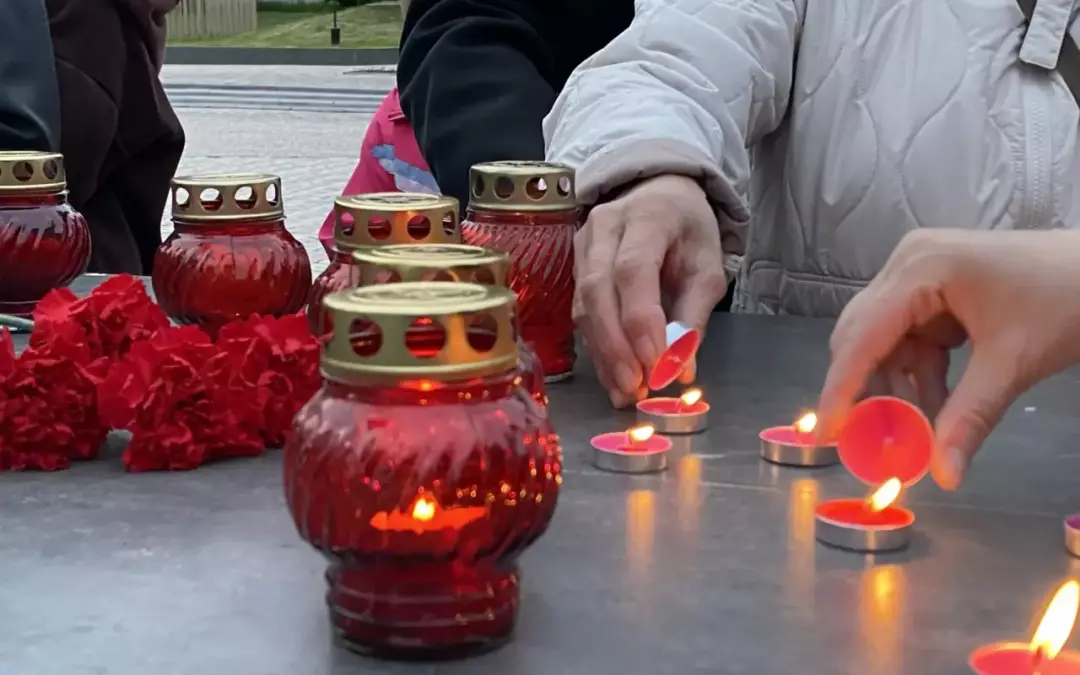 В Ангарске прошла акция «Свеча памяти»