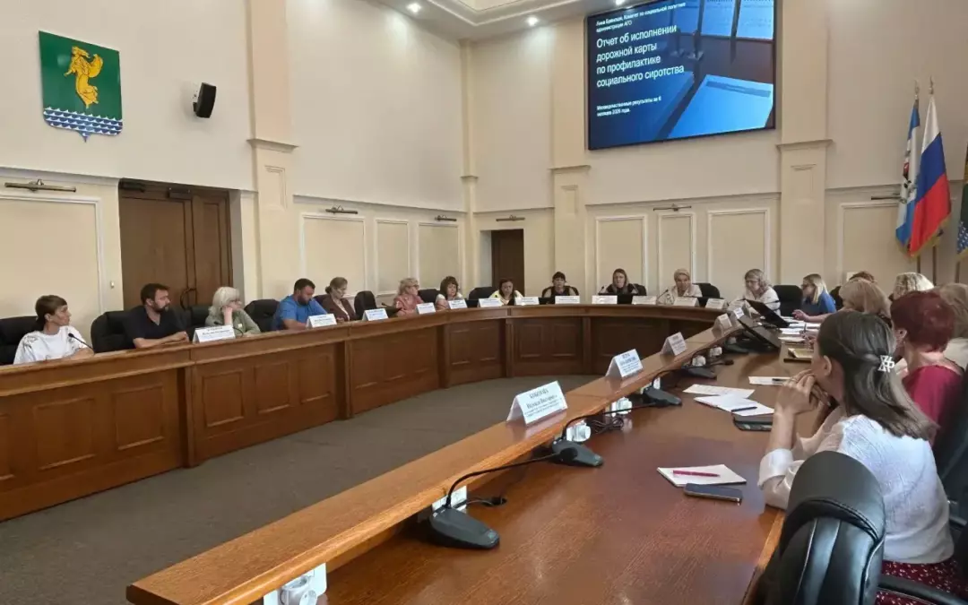 Заседание Совета по социальному сиротству состоялось в Ангарске