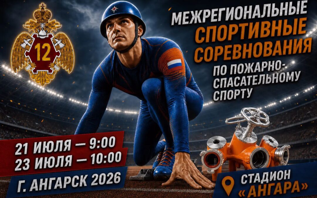 В Ангарске состоятся межрегиональные соревнования по пожарно-спасательному спорту