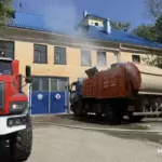В Ангарске водитель мусоровоза привез загоревшийся мусор к пожарным