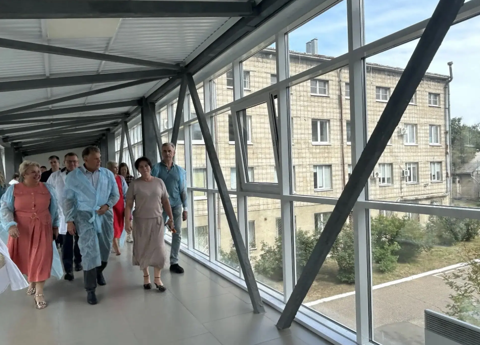 В Ангарской городской больнице продолжается модернизация