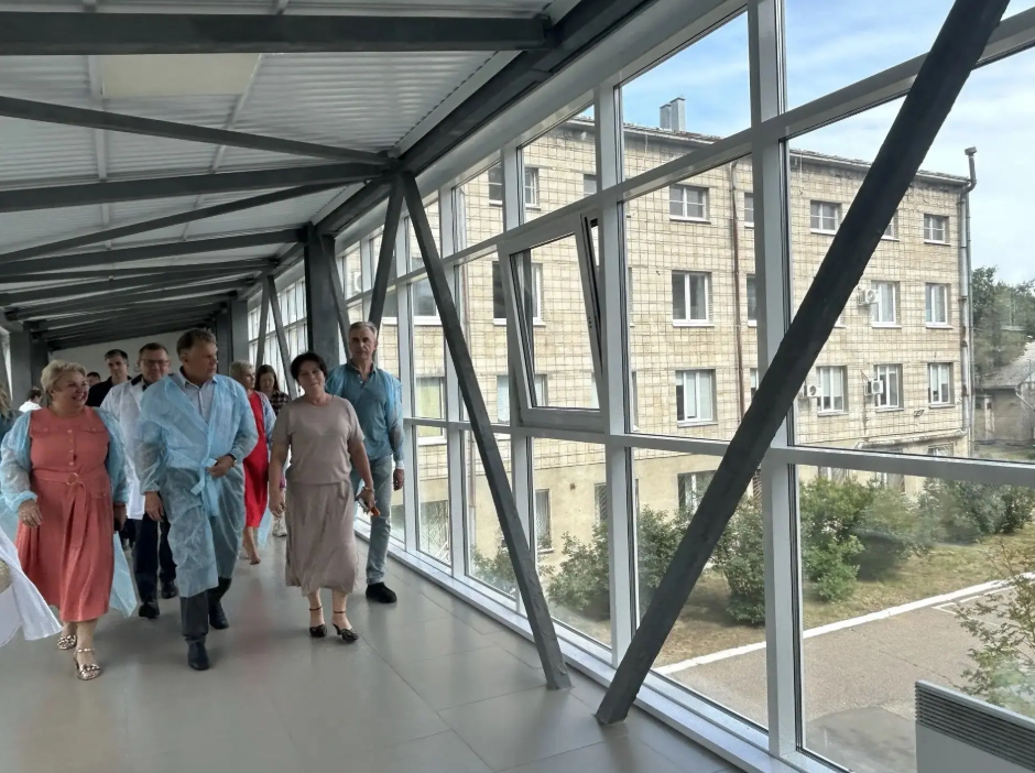 В Ангарской городской больнице продолжается модернизация