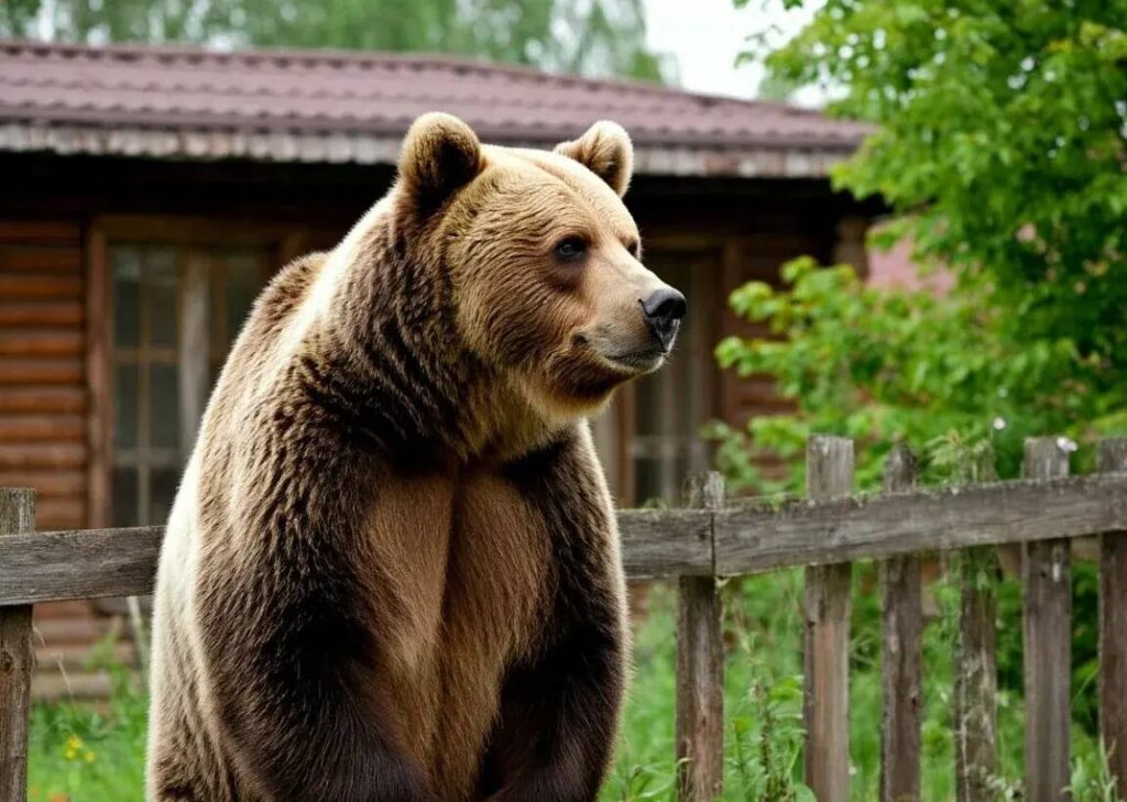 В Нижнеилимском районе медведь вышел к людям