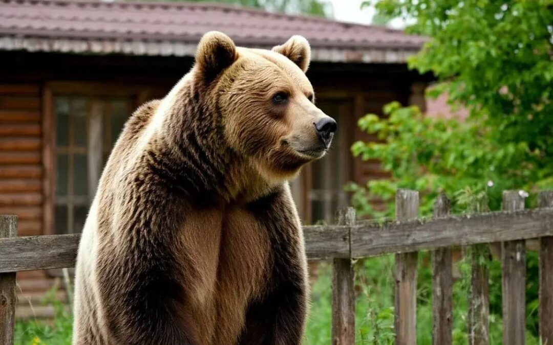 В Нижнеилимском районе медведь вышел к людям