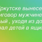 В Иркутске вынесен приговор мужчине, который , уходя из дома, запирал детей в ящиках