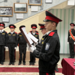 57 воспитанников Ангарского кадетского корпуса принесли клятву