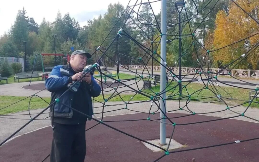 «Парки Ангарска» готовят городские пространства к зиме